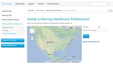 Unitron Updates “Locate a Professional” Feature on Its Website