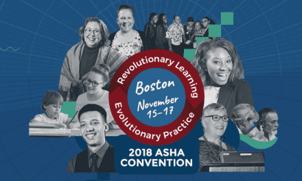 Research and Developments in Communication Disorders to Be Presented at ASHA Convention November 15-17