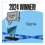 Signia Receives Excellence in Customer Service Award